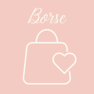 Miniatura su sfondo rosa di borsetta bianca
