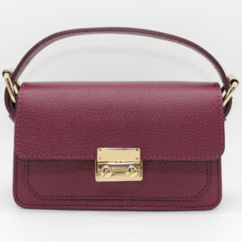#Bag Femme Rouge color vinaccia. Borsetta da giorno