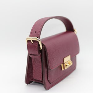 #Bag Femme Rouge color vinaccia. Borsetta da giorno